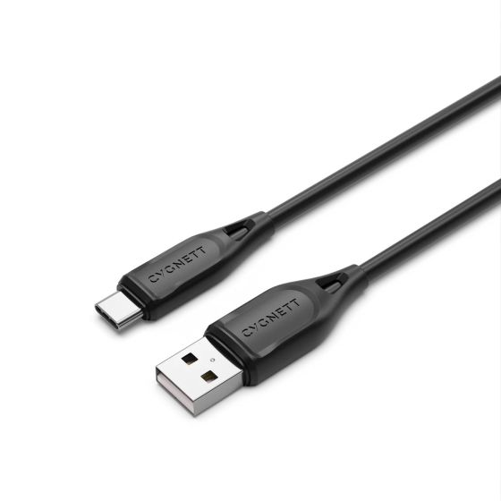 Essential USB-C to USB-A cable (1m) Black - Cygnett
