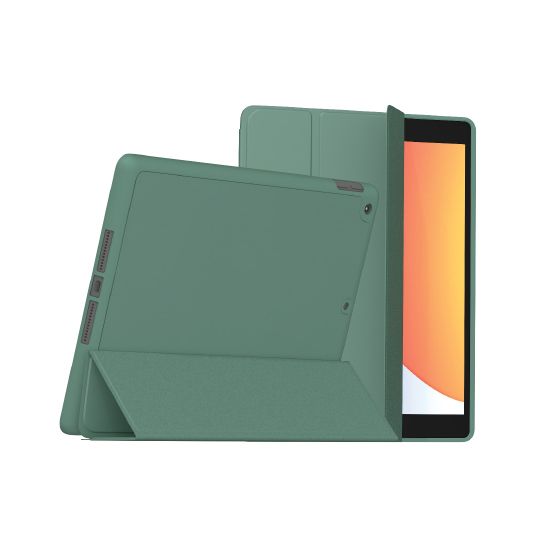 Folio Slim Skin iPad 10.2 (2019/20/21 - 7/8/9th gen) Green - MW