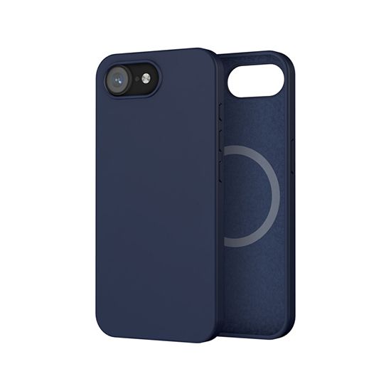 Silicon case MagSafe iPhone 16e Blue - MW