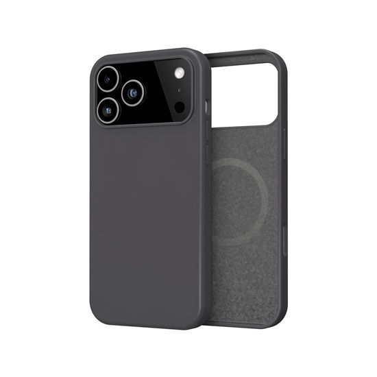 Silicon case MagSafe iPhone 17 Pro Max Black - MW