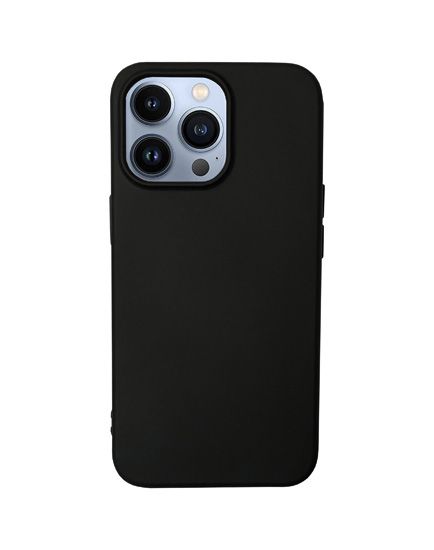 Liquid TPU case iPhone 13 Pro Max Black Polybag - MW for Business