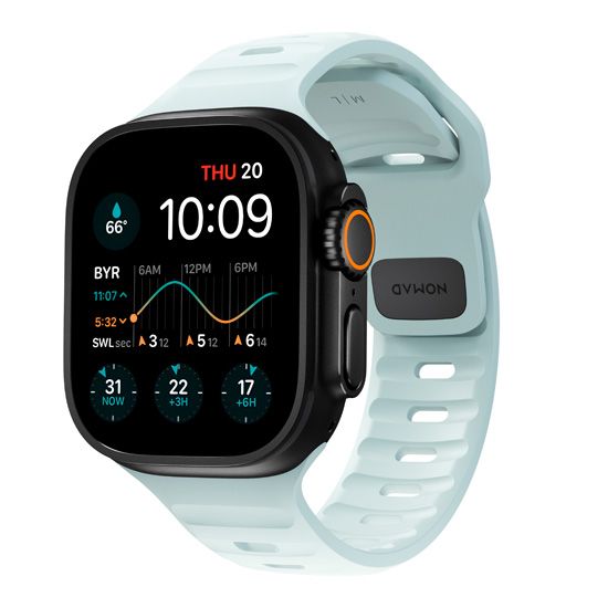 Sport Band 44/45/46/49mm Icy Blue Glow - Nomad