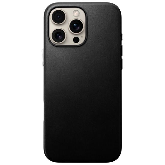 Leather Case Traditional iPhone 16 Pro Max Black - Nomad