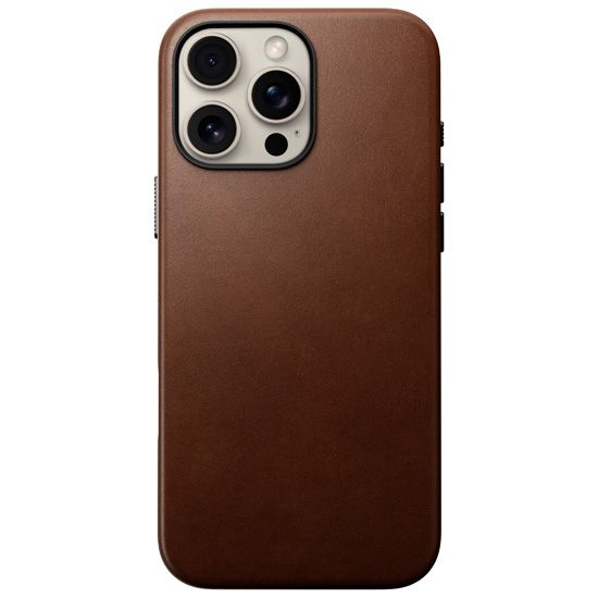 Leather Case Traditional iPhone 16 Pro Max Brown - Nomad