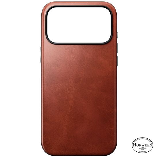 Leather Case Modern Horween iPhone 17 Pro Max Olde Dublin - Nomad