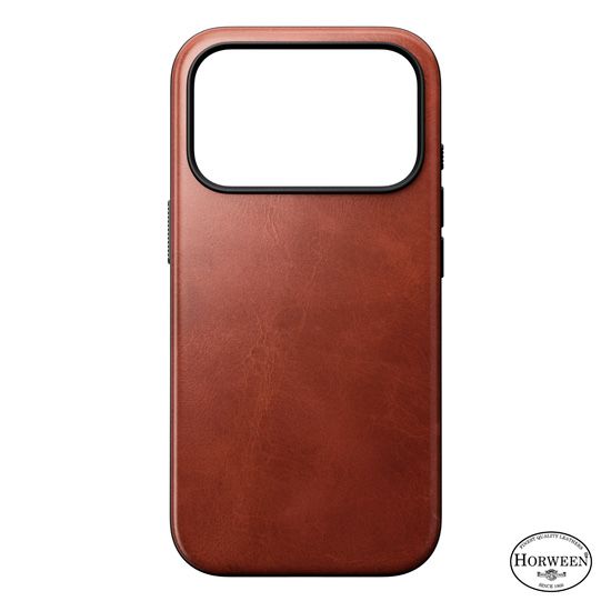 Leather Case Modern Horween iPhone 17 Pro Olde Dublin - Nomad