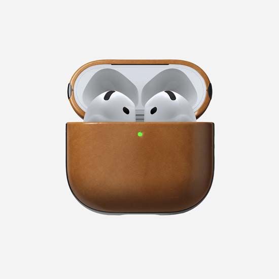 Modern Leather Case AirPods 4 Tan - Nomad