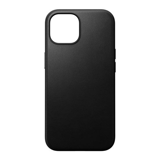 Modern Leather Capa iPhone 15 Preta - Nomad