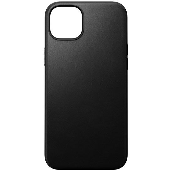 Modern Leather Capa iPhone 15 Plus Preta - Nomad