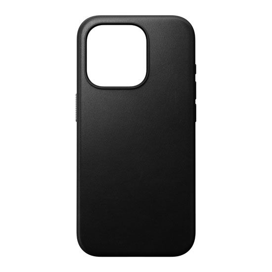 Modern Leather Capa iPhone 15 Pro Preta - Nomad