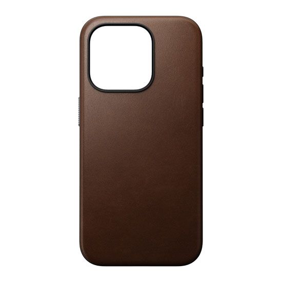Modern Leather Capa iPhone 15 Pro Brown - Nomad