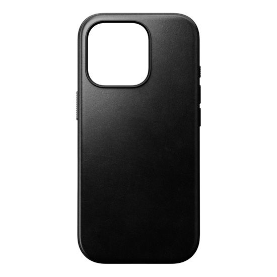 Leather Case Modern Horween iPhone 16 Pro Black - Nomad