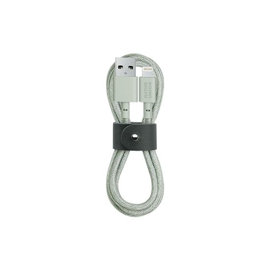 Belt USB to Lightning cable (1.2m) Sage - Native Union