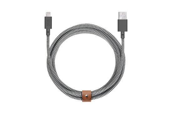 Belt USB to Lightning cable (3m) Zebra - Native Union