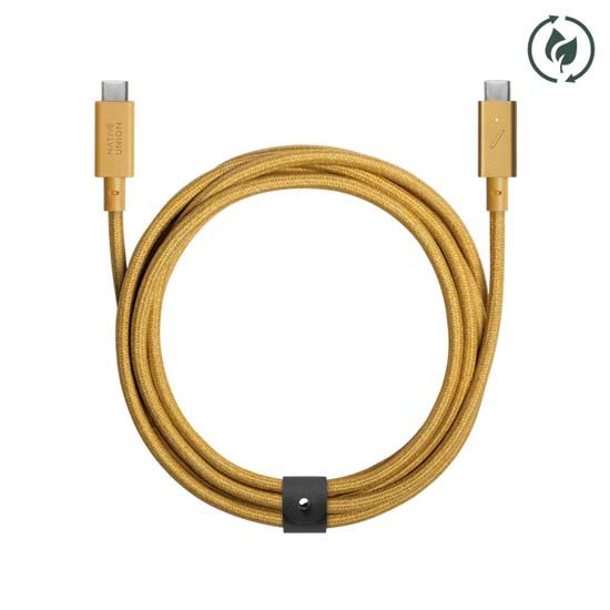 ECO USB-C to USB-C Belt Cable (2.4m) Kraft - Native Union