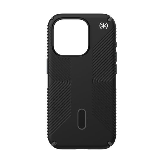 Presidio2 Grip Click-Lock iPhone 15 Pro Black/Grey - Speck