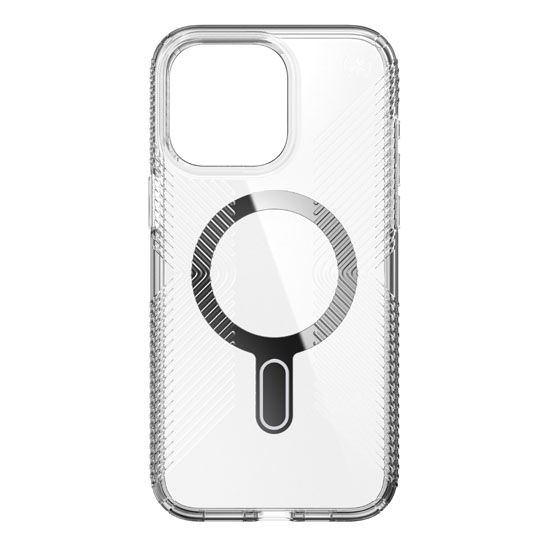 Presidio2 Grip Perfect-Clear Click-Lock iPhone 15 Pro Max Clear - Speck
