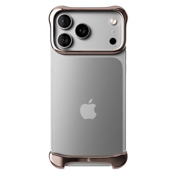 Arc Pulse Aluminum iPhone 17 Pro Max Polished Rose Bronze