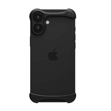 Arc Pulse Aluminum iPhone 16 Plus Matte Black