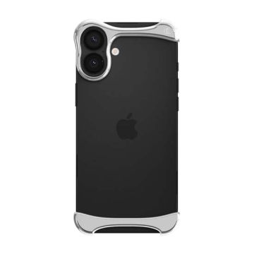 Arc Pulse Aluminum iPhone 16 Matte Silver