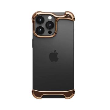 Arc Pulse Aluminum iPhone 16 Pro Polished Rose Bronze
