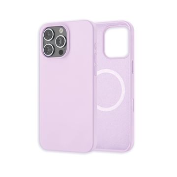 Silicon case MagSafe iPhone 16 Pro Lilac