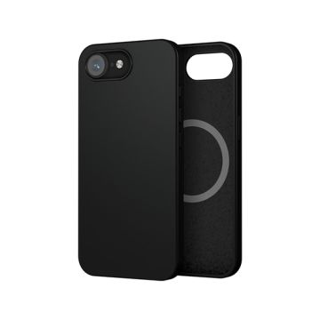 Silicon case MagSafe iPhone 16e Black