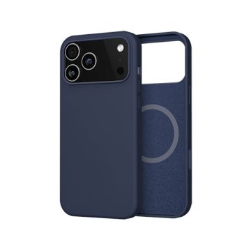 Silicon case MagSafe iPhone 17 Pro Max Blue