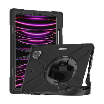 Securit Rotative case iPad Pro 12.9 (2021/22 - 5/6th gen) Noir Polybag