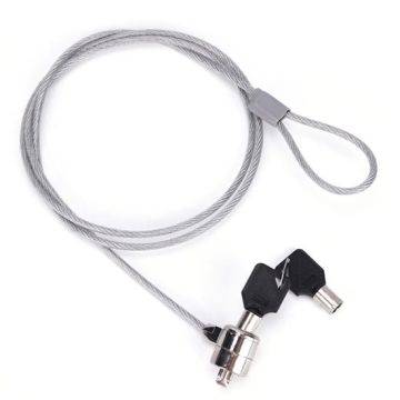 Laptop cable lock with key Polybag