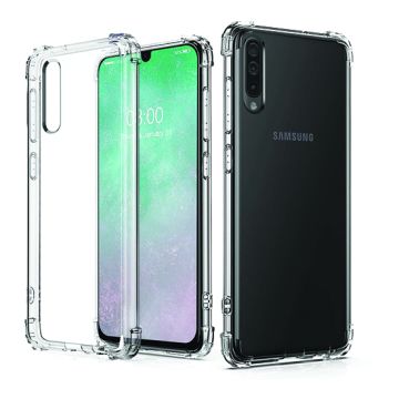 Air Cushion case Samsung A50 Clear Polybag