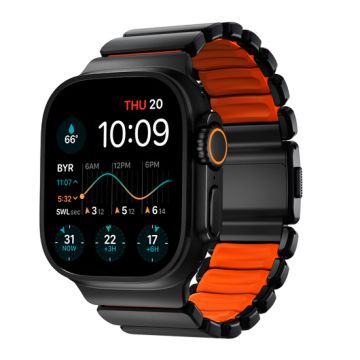 Stratos Band 49mm Black Titanium/Ultra Orange KFM