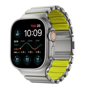 Stratos Band 49mm Natural Titanium/Volt KFM