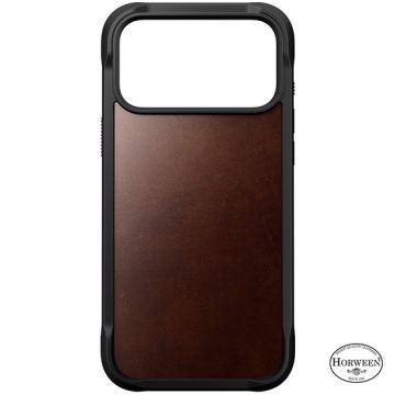 Rugged Leather Case Horween iPhone 17 Pro Max Rustic Brown