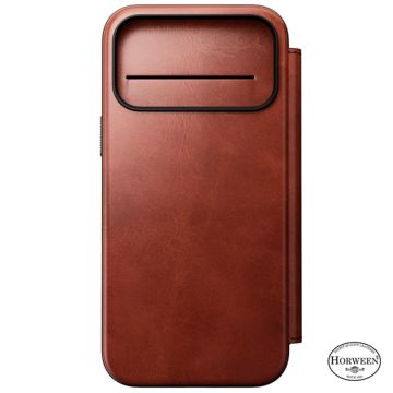 Leather Folio Modern Horween iPhone 17 Pro Max Olde Dublin