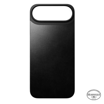Magnetic Leather Back case Horween iPhone Air Black
