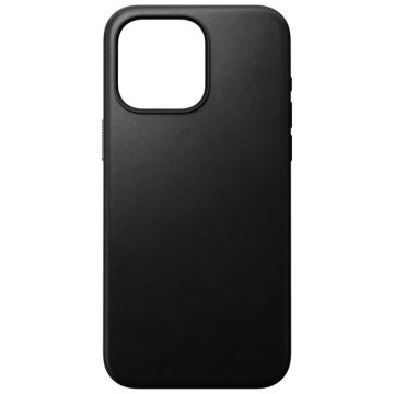 Modern Leather Capa iPhone 15 Pro Max Pro Preta
