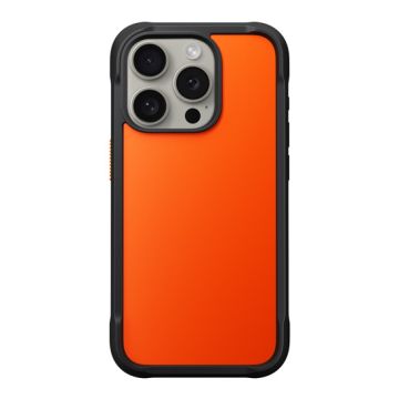 Capa Rugged iPhone 15 Pro Ultra Orange