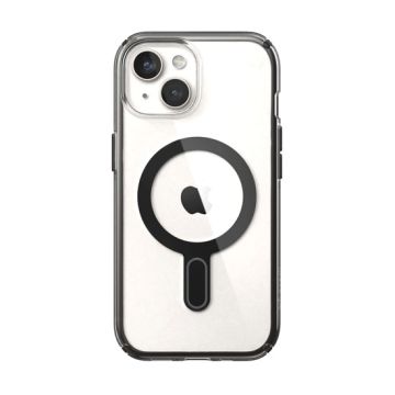 Presidio Perfect-Clear Click-Lock iPhone 15/14/13 Clear/Black